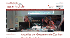 Desktop Screenshot of gesamtschule-zeuthen.de